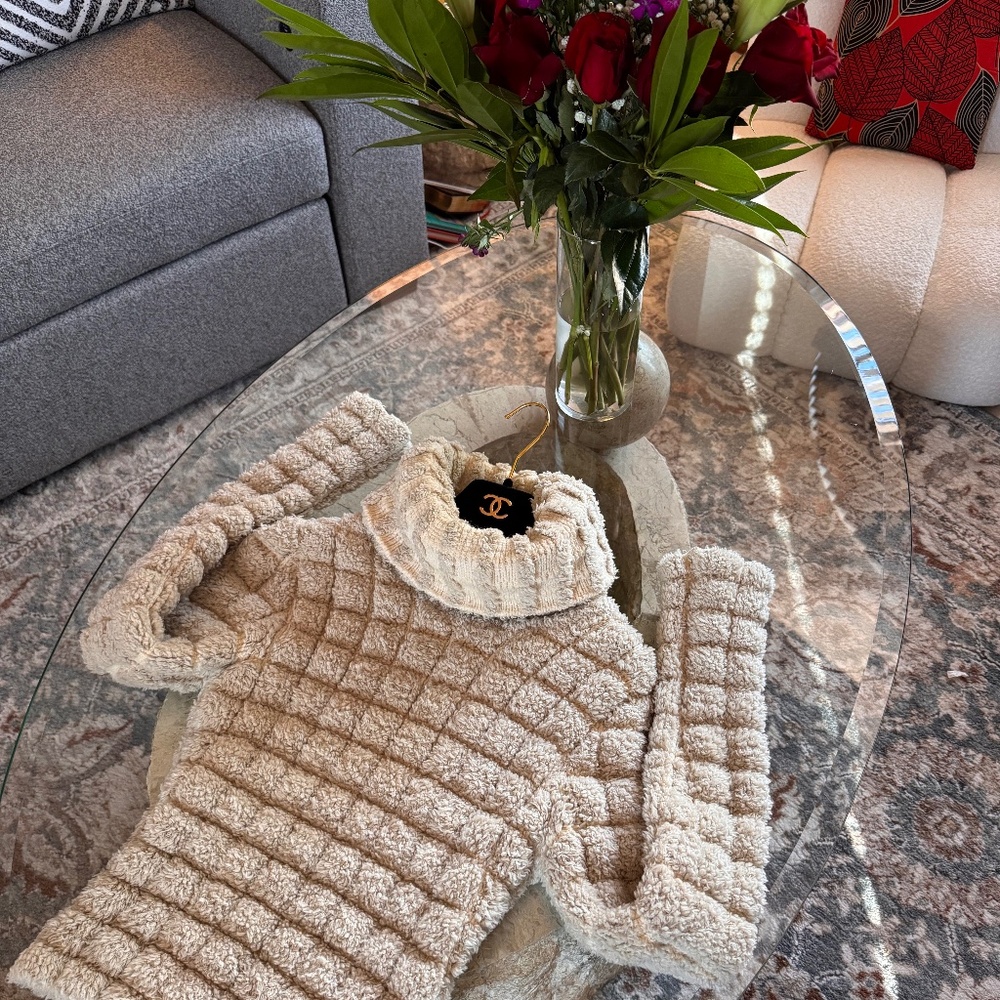 CHANEL 38 PULLOVER SWEATER TURLENECK